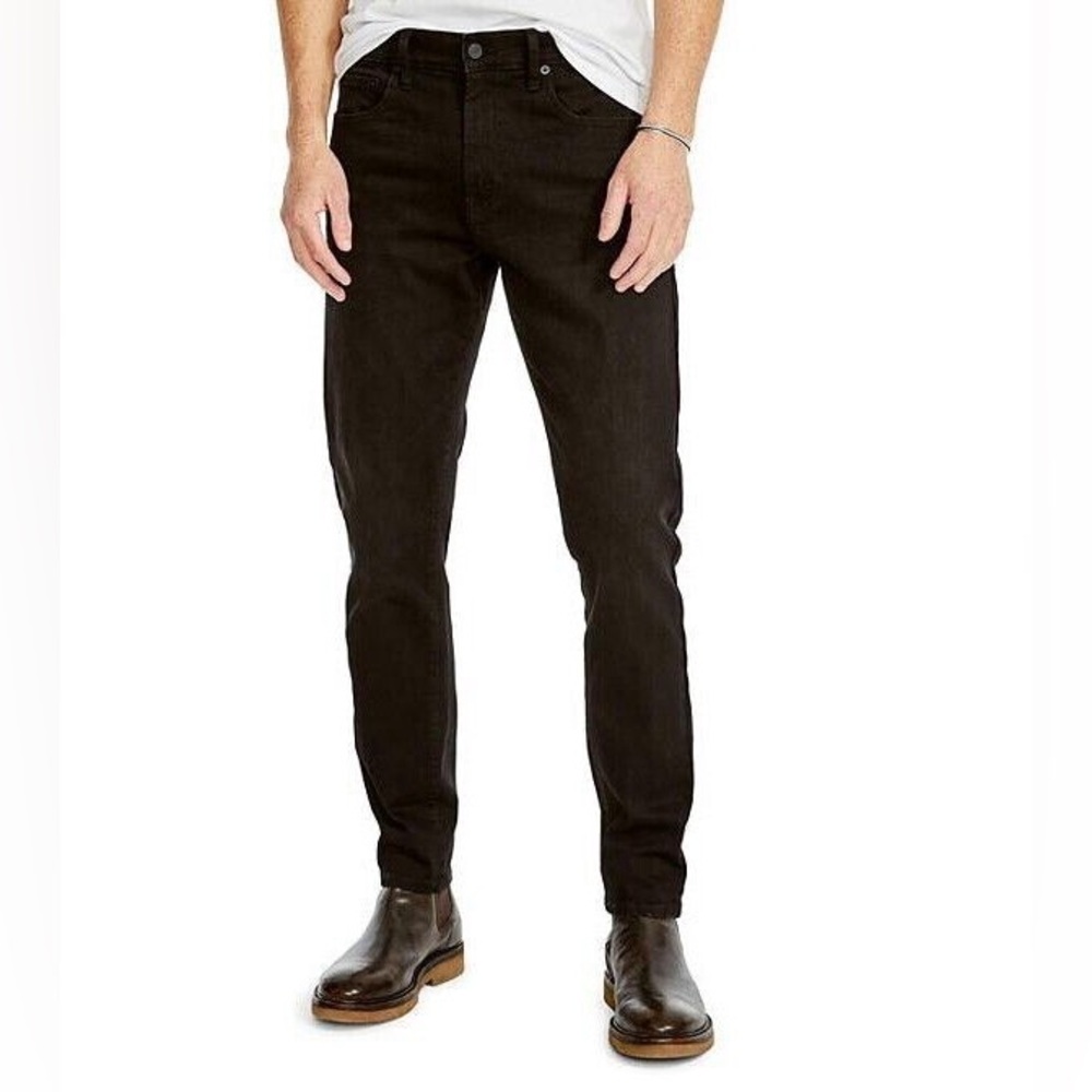 Lucky Brand Men’s 412 Athletic Slim Black Denim Jeans Size 38.